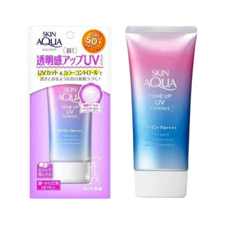 Round Lab 1025 Dokdo cleanser + Skin Aqua Tone Up UV Essence Sunscreen SPF50+ PA++++
